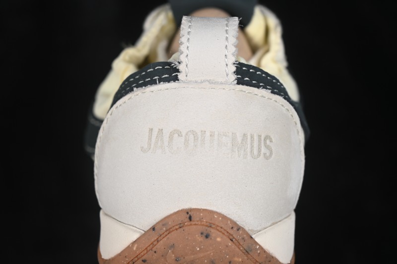 Nike Jacquemus Moon Shoe SP Ballet-Inspired Low-Top Lifestyle Sneakers with Suede and Mesh Upper - HV8547-700