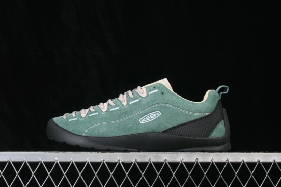 Keen Jasper Retro Street Style Outdoor Shoes in Lotus Green - F.C3