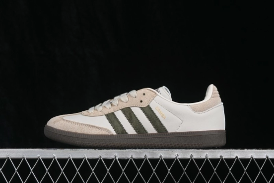 Adidas Samba OG Classic Skateboarding Shoes with Retro Suede Design - JR0893