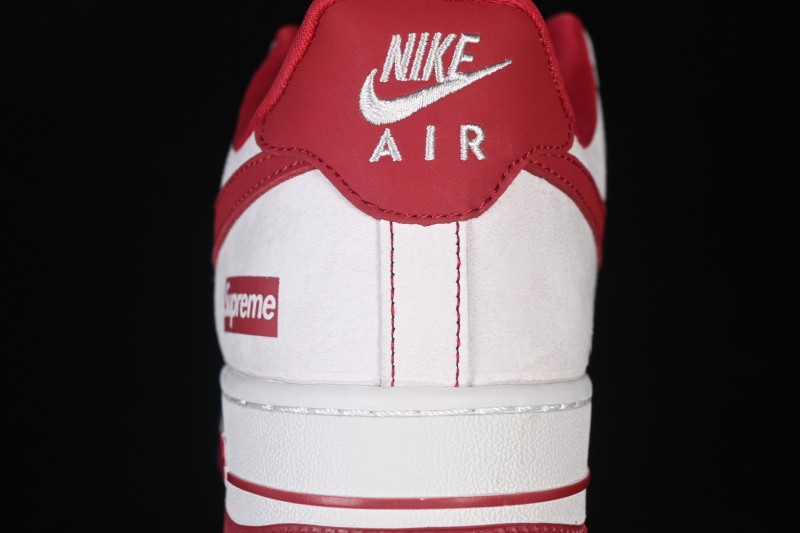 Nike Air Force 1 '07 Low Limited Year of the Horse Red White Color Blocking Casual Sneakers - JP2026-133