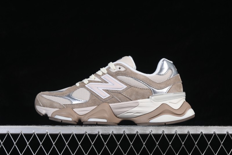 New Balance 9060 Series Retro Casual Running Shoes with ABZORB Cushioning - U9060ERM