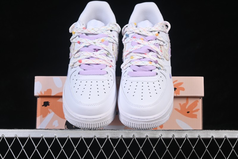 Nike Air Force 1 '07 Low Kuromi Casual Skateboarding Shoes - DC9999-556