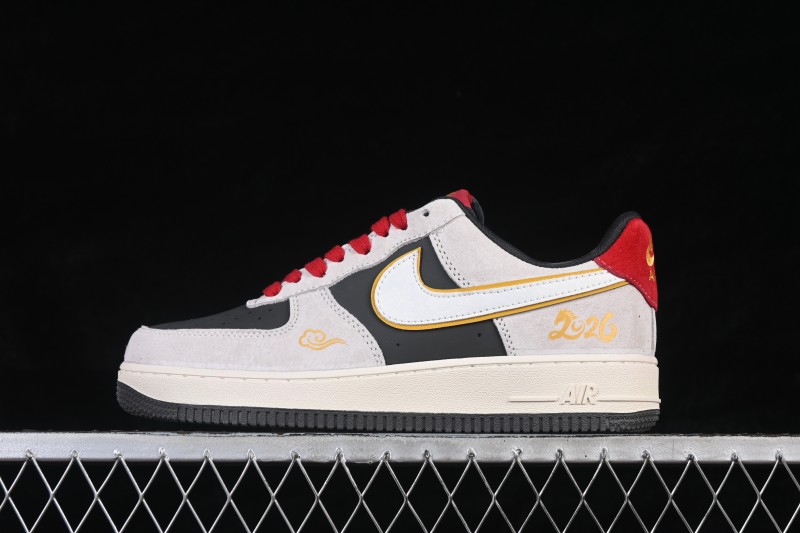Nike Air Force 1 '07 Low Chinese New Year Limited Edition White Grey Running Shoes - KD1688-006
