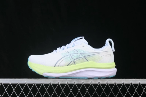 Asics Gel-Kayano 33 Running Shoes with Breathable Mesh and Professional Cushioning - 1011C227-100