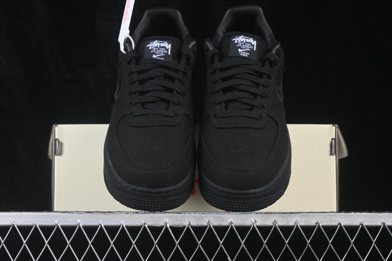 Nike Air Force 1 '07 Low Stussy Collaboration Casual Skateboarding Shoes - CZ9084-001