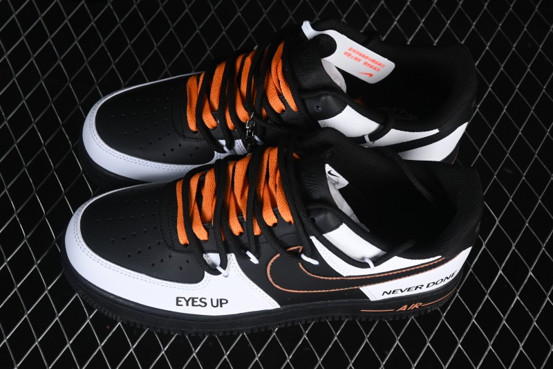 Nike Air Force 1 '07 Low Anime Theme Sneakers with Custom Leather and Full-Length Air Cushion - ZH0316-163