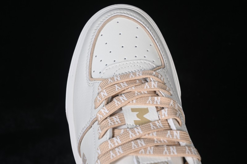 New York MLB Bigball Chunky Liner Denim Monogram New York Yankees Platform Casual Sneakers - 3ASXM046N50BGS