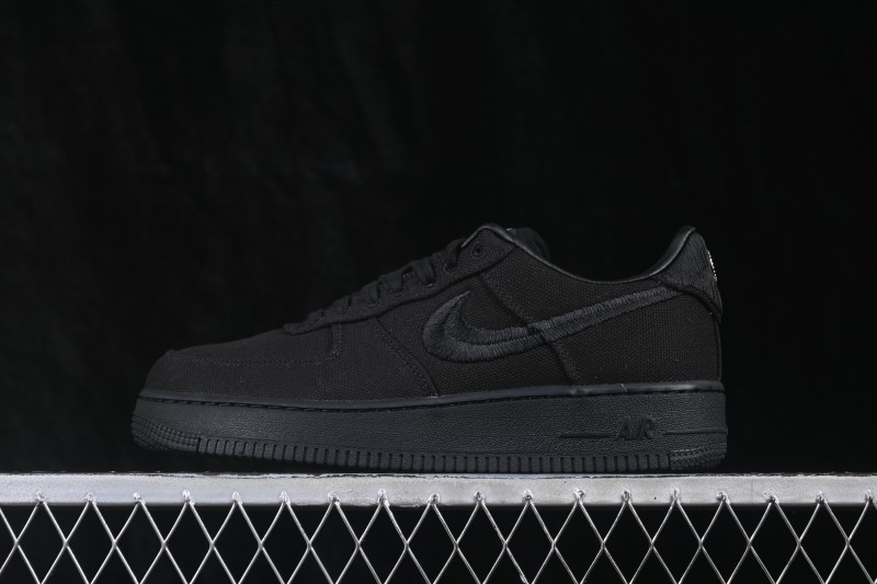 Nike Air Force 1 '07 Low Stussy Collaboration Casual Skateboarding Shoes - CZ9084-001