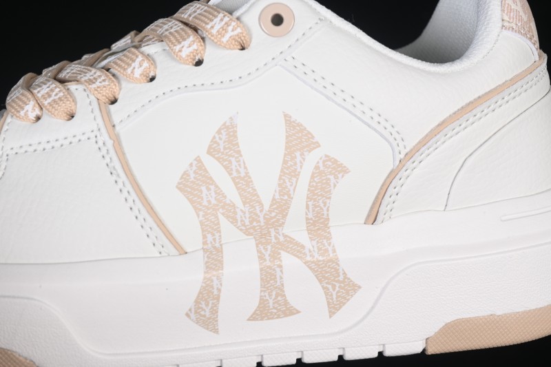 New York MLB Bigball Chunky Liner Denim Monogram New York Yankees Platform Casual Sneakers - 3ASXM046N50BGS
