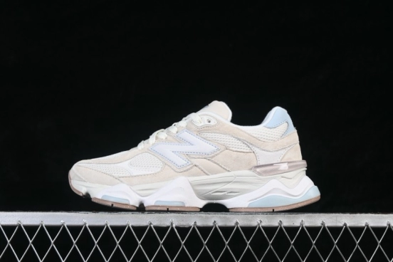 New Balance 9060 Retro Running Shoes with ABZORB Cushioning - U9060AUA