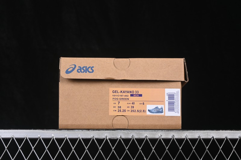 Asics Gel-Kayano 33 Running Shoes with Breathable Mesh and Advanced Cushioning - 1011C167-402