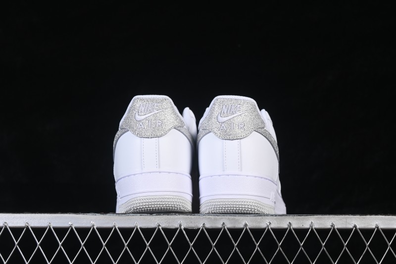 Nike Air Force 1 '07 Low Sequined Swoosh Casual Sneakers - ZH0316-156