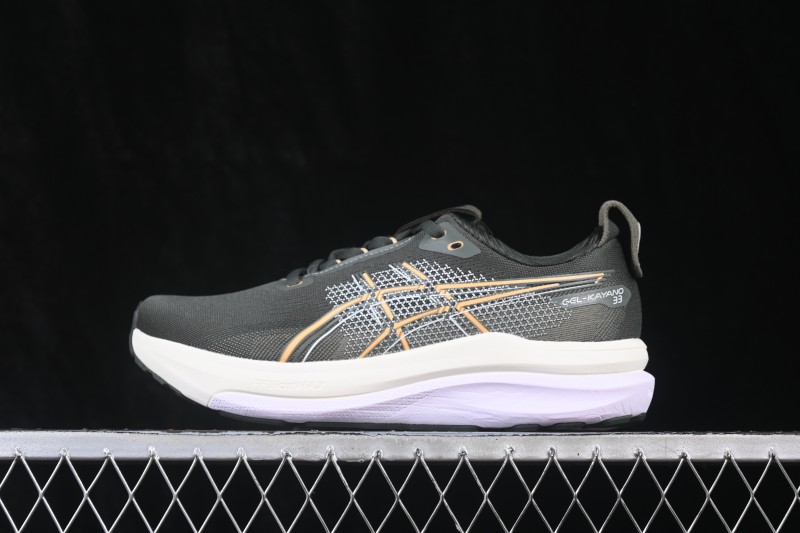 Asics Gel-Kayano 33 Running Shoes with Breathable and Cushioned Design - 1011C167-200