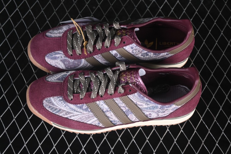 Adidas Originals SL 72 Retro Running Shoes with Classic Suede Overlays - KI4804