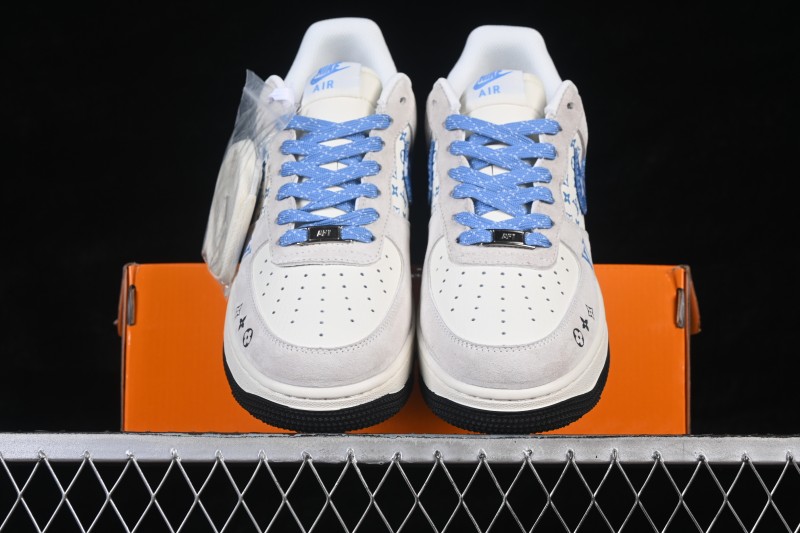 Nike Air Force 1 '07 Low Casual Sneakers with Suede Upper - KG6699-F48
