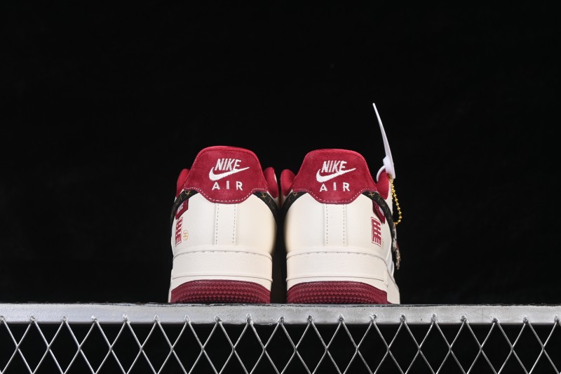 Nike Air Force 1 '07 Low Chinese New Year White Red Casual Sneakers - JP2026-150