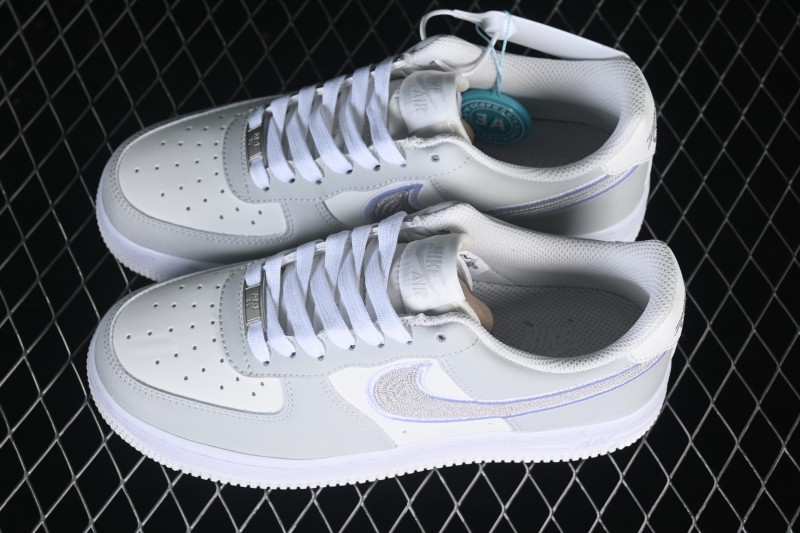 Nike Air Force 1 '07 Low Casual Sneakers with Classic Leather Upper - IB6842-100