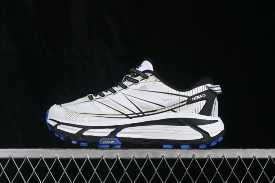 Hoka Mafate Speed 2 Ultralight Cushioned Trail Running Shoes with Vibram Outsole - 1126851 WTCB