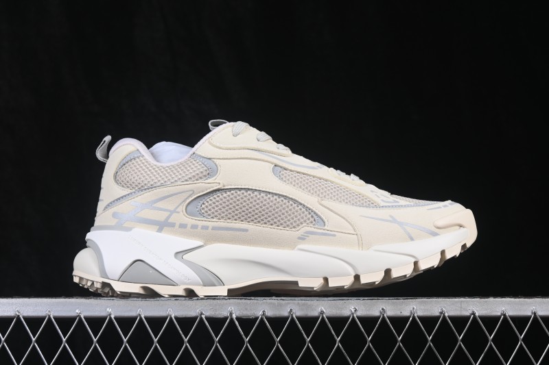 LV Tatic Runner Louis Vuitton Casual Running Shoes with Breathable Mesh and TPU Sole - Apricot