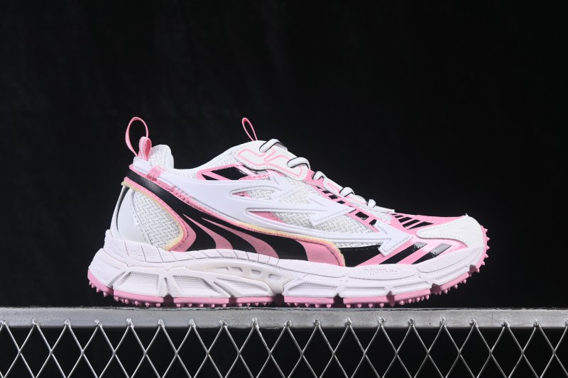 Off-White c/o Virgil Abloh Retro Running Shoes with Deconstructed Design - AJF6