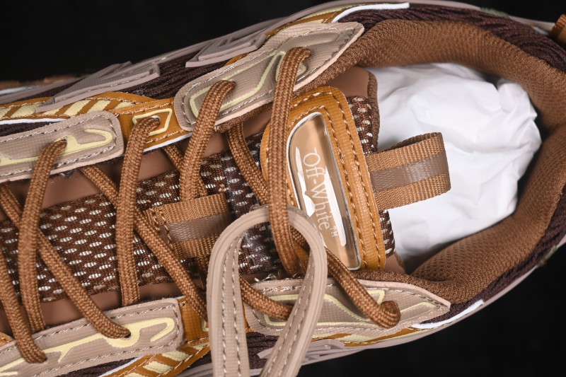 Off-White c/o Virgil Abloh Retro Running Shoes with Signature Design - AJF6
