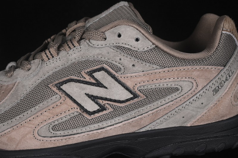 New Balance 204 Series Retro Casual Running Shoes with Breathable Air Cushion - U204L3K9