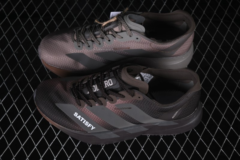 Adidas Adizero Adios 4 M Lightweight Breathable Low-Top Running Shoes - KH8442