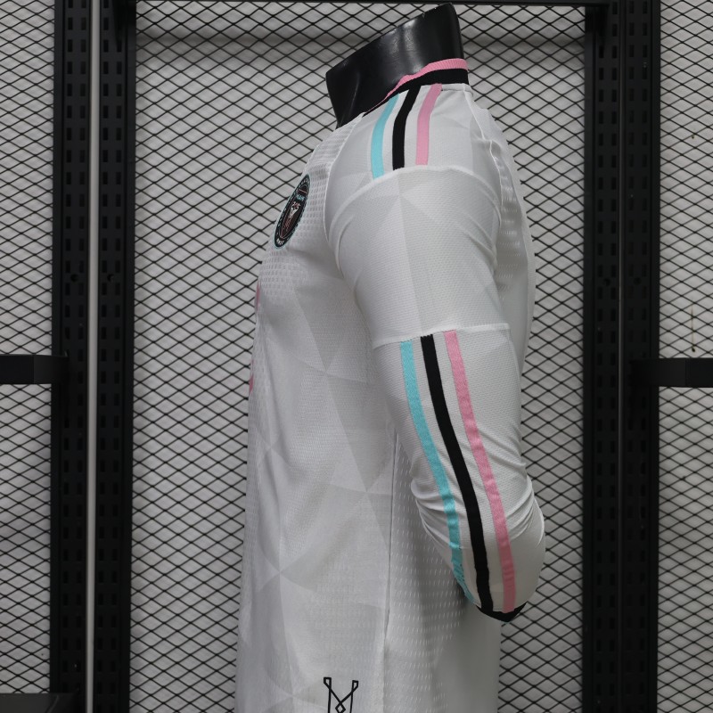 Player Version 26/27 Inter Miami CF Away Long Sleeve Jersey