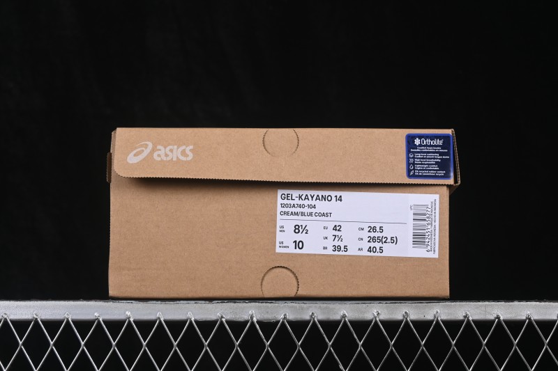 Asics Gel-Kayano 14 Athletic Breathable Professional Running Shoes - 1203A740-104