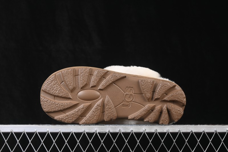 UGG Slipper Evolution Comfortable Flat Closed-Toe Slippers - 1180