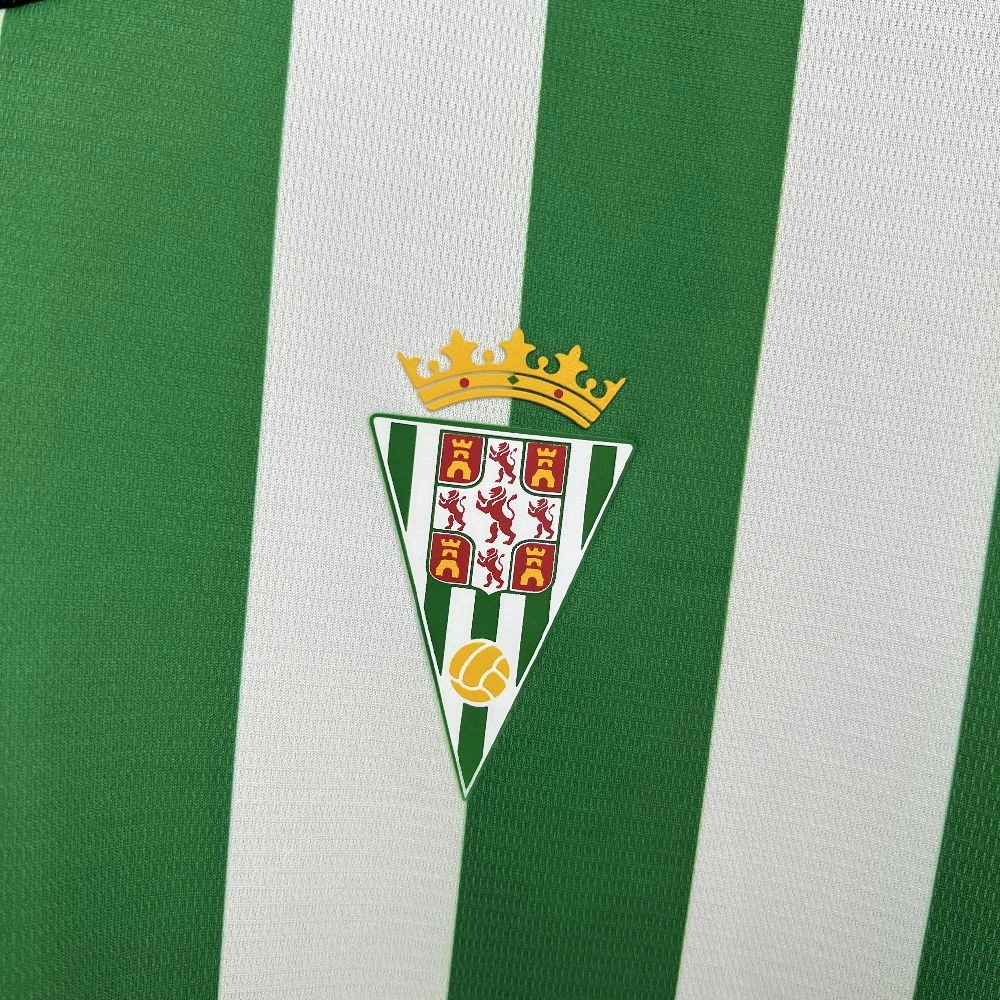 2025/26 Mens Cordoba CF Home Jersey（Full Sponsor）
