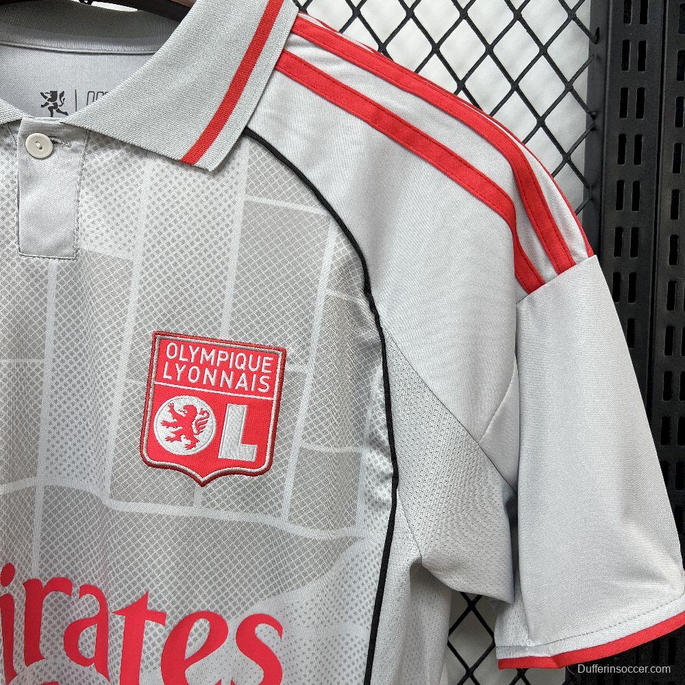 2025/26 Mens Olympique Lyonnais Third Jersey