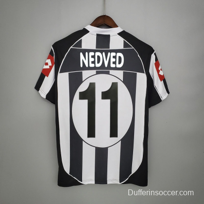 Retro 02/03 Juventus Home Jersey