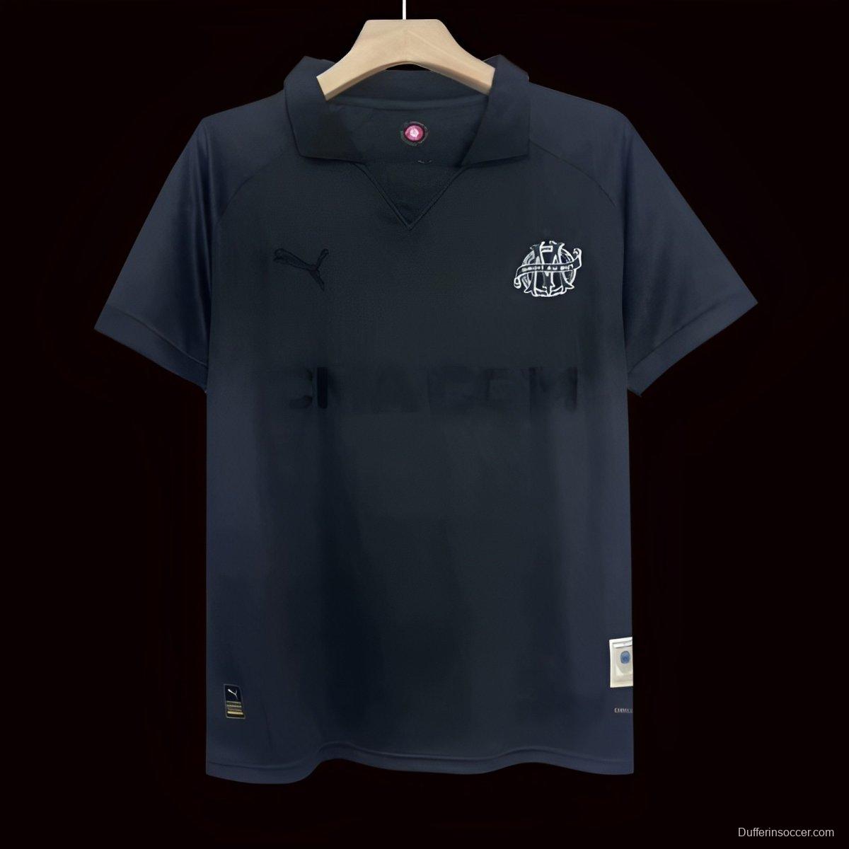 24/25 Olympique Marseille Black 125th Goalkeeper Jersey