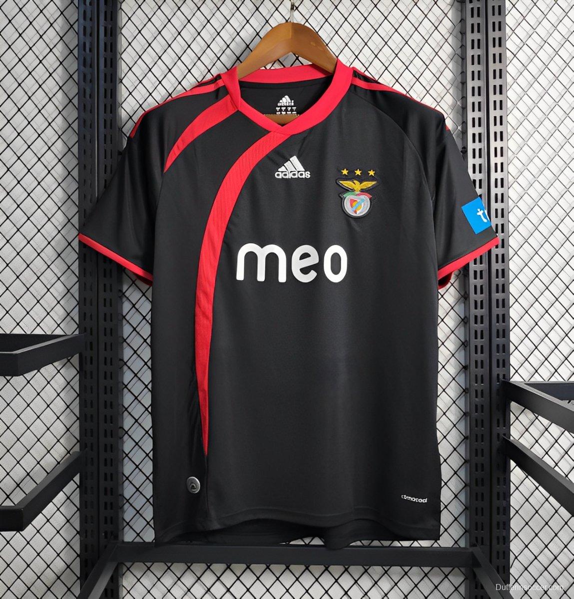 Retro 09-10 Benfica Away Black Jersey