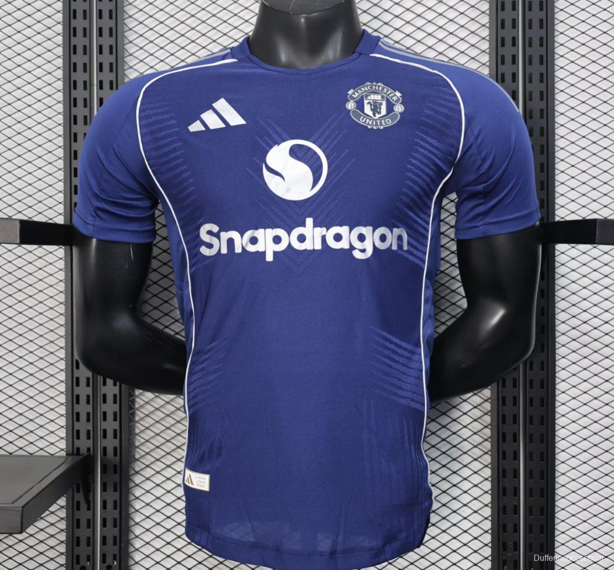 Player Version 25/26 Manchester United Blue Special Jersey