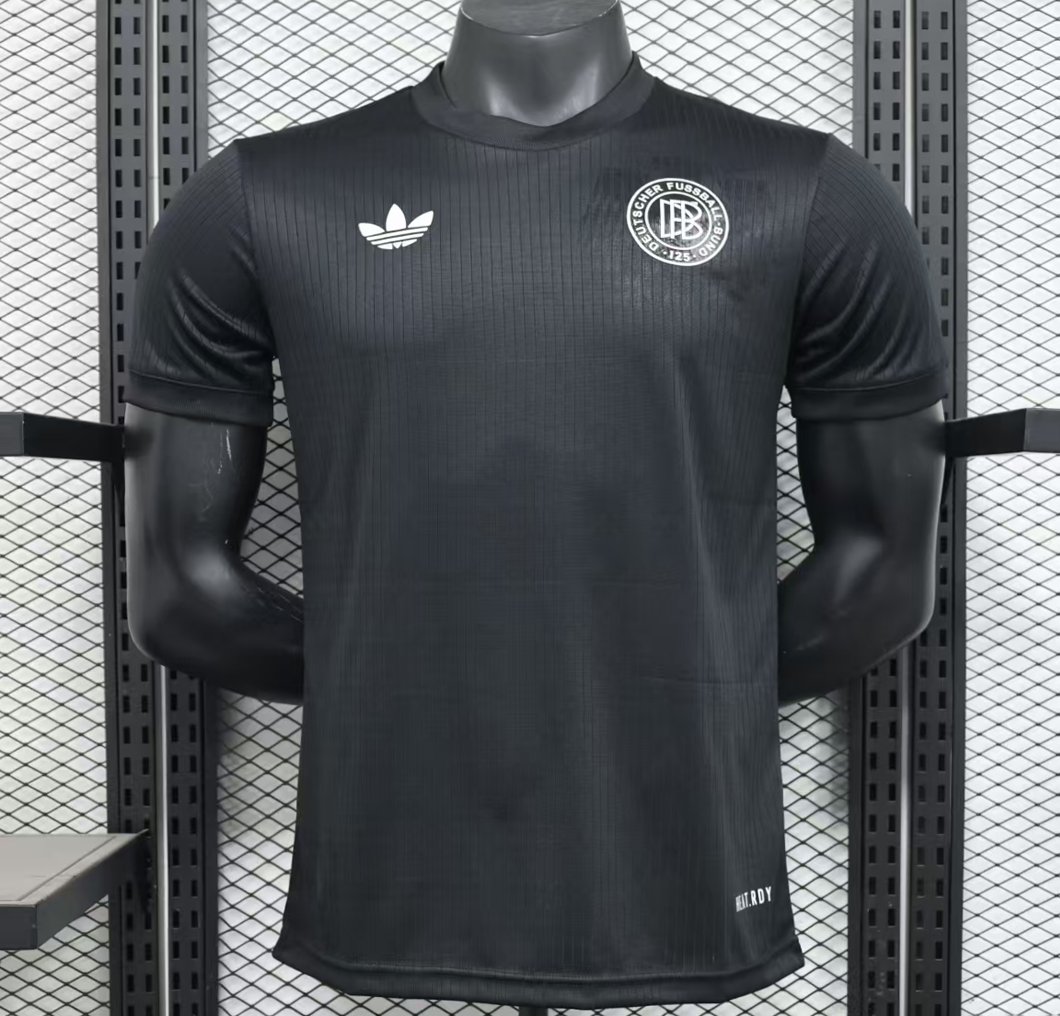 Player Version 2025 Germany Black 125Th Anniversary Jersey