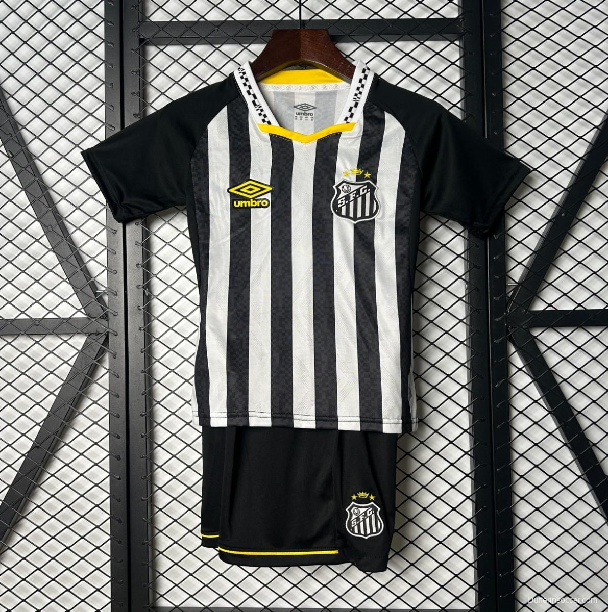 25/26 Kids Santos Away Size 16-28 Jersey