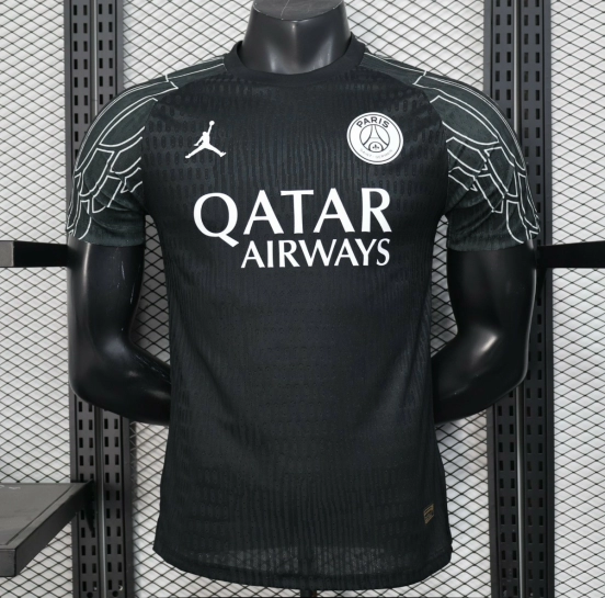 Player Version 25/26 PSG Black Goalkeeper Jersey
