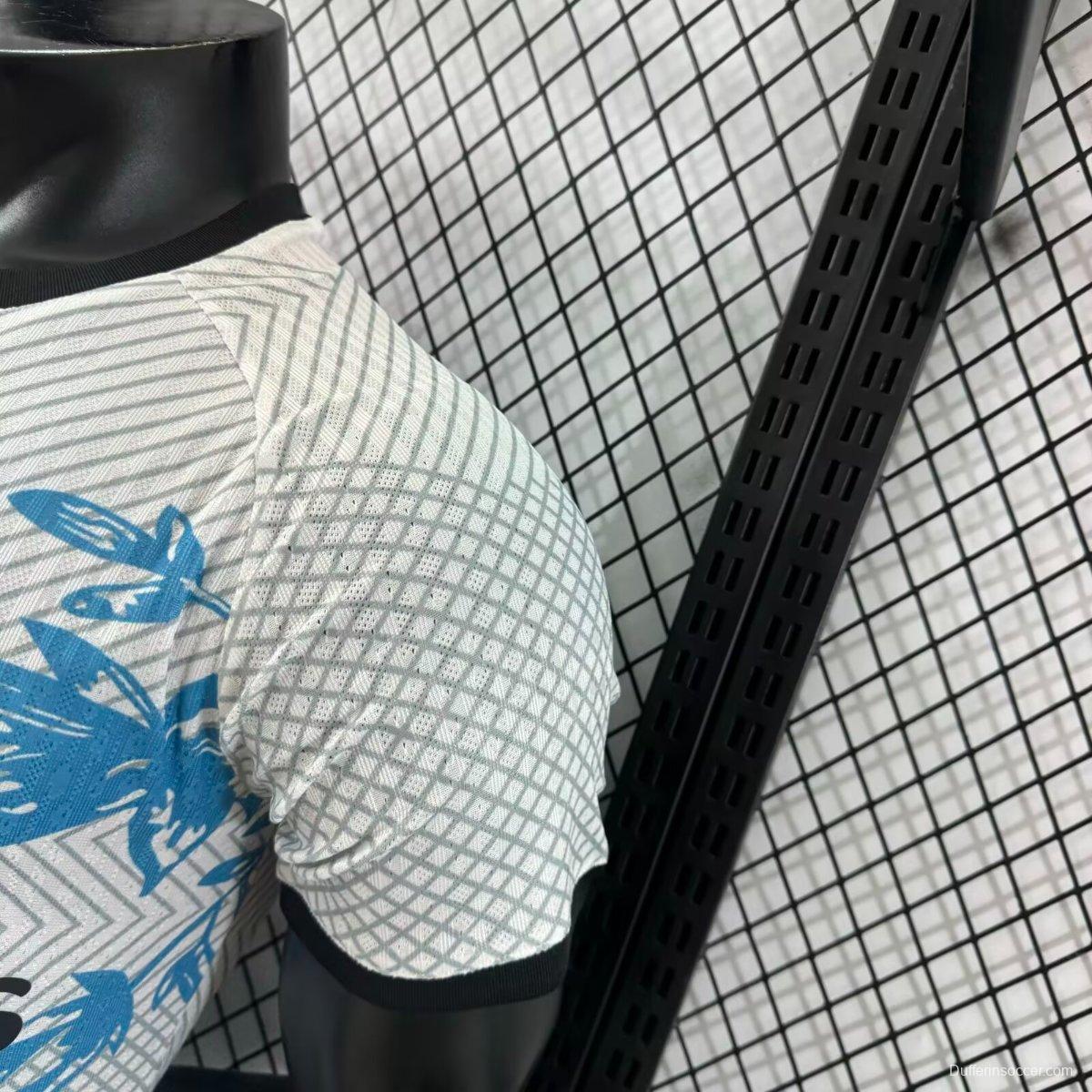 Player Version 25/26 Inter Milan White with Snake and Floral Pattern Jersey