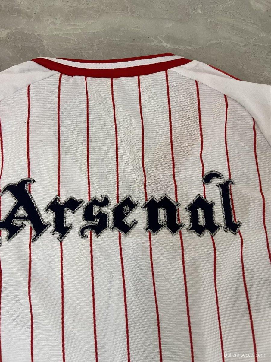 25/26 Arsenal US Pack Baseball White Jersey