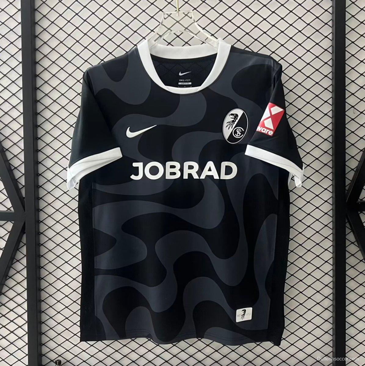 25/26 Freiburg Away Black Jersey