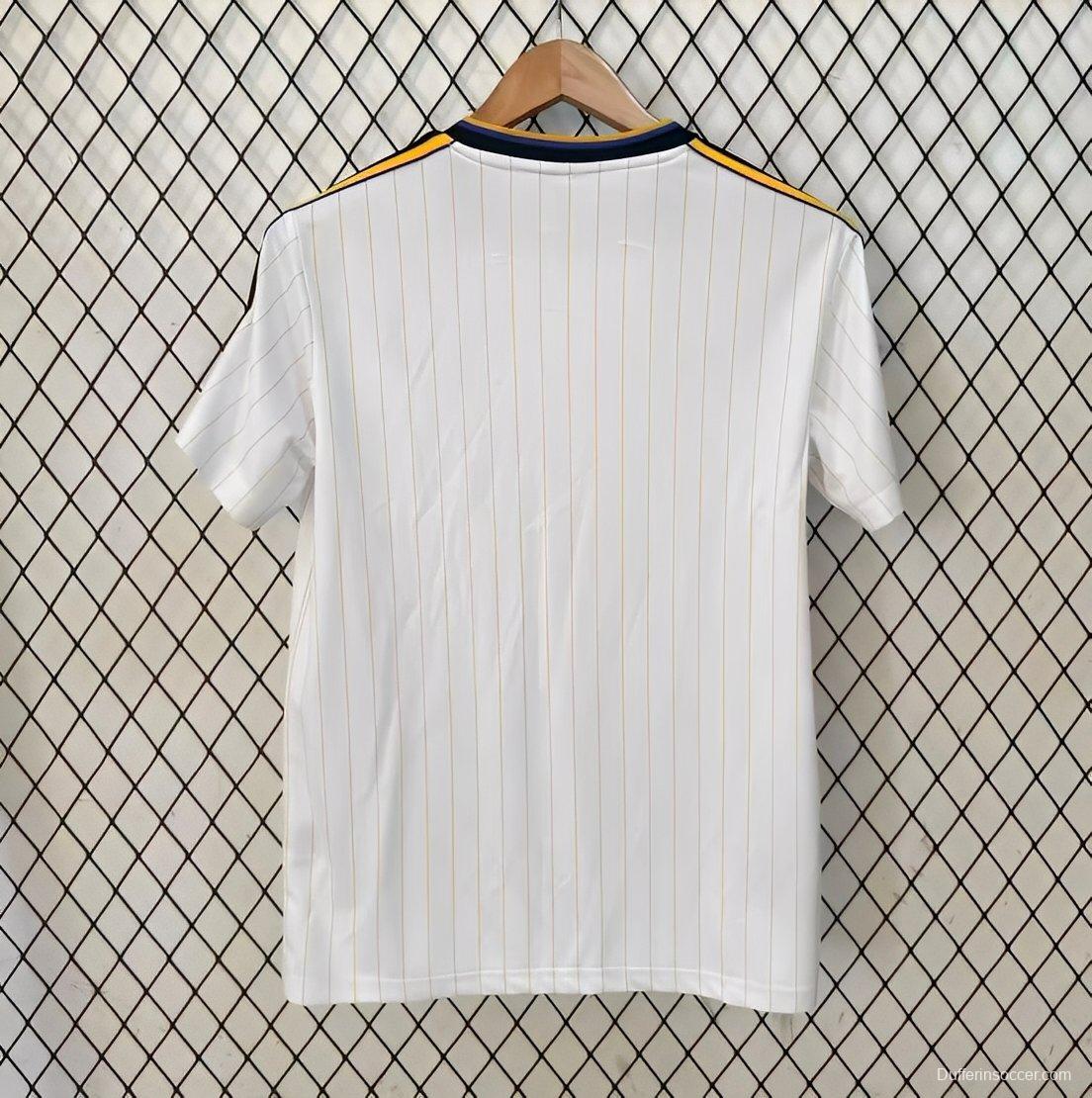 25/26 Manchester United Adidas Original Terrace Icons WHITE Jersey