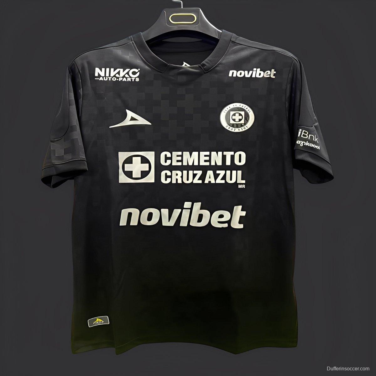 25/26 Cruz Azul Third Black Jersey