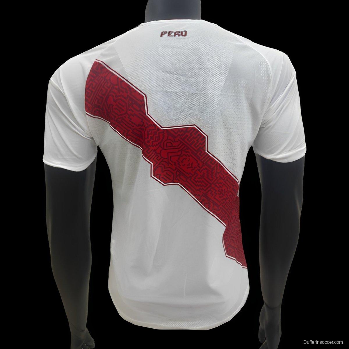 Player Version 2026 Peru Home Jersey