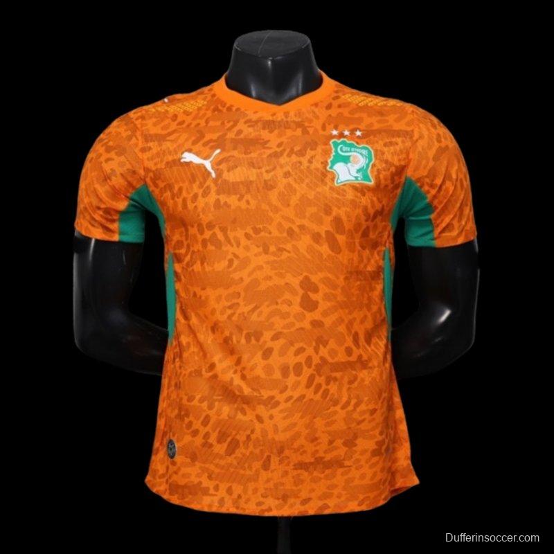2026 Player Version Ivory Coast Home Jersey