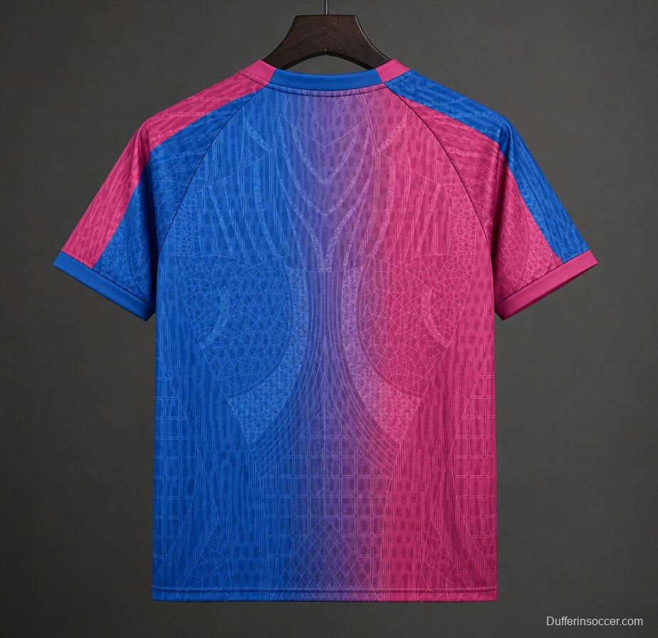 26/27 Barcelona Special Edition Blue/Pink Mosaic Jersey