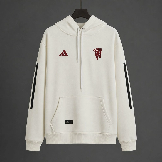 26/27 Manchester United FC Third White Hoodie 9 Colors