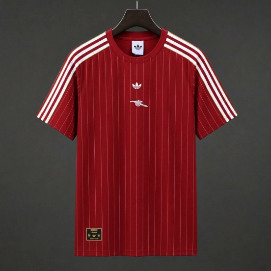 26/27 Arsenal x Adidas Original Wine Casual Jersey