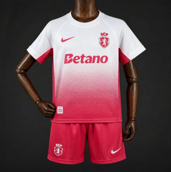26/27 Kids Sporting CP Lisbon Pink Jersey